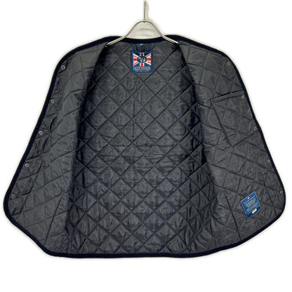 LAVENHAM SLJ2039 Thornham Quilted Vest Navy Size M