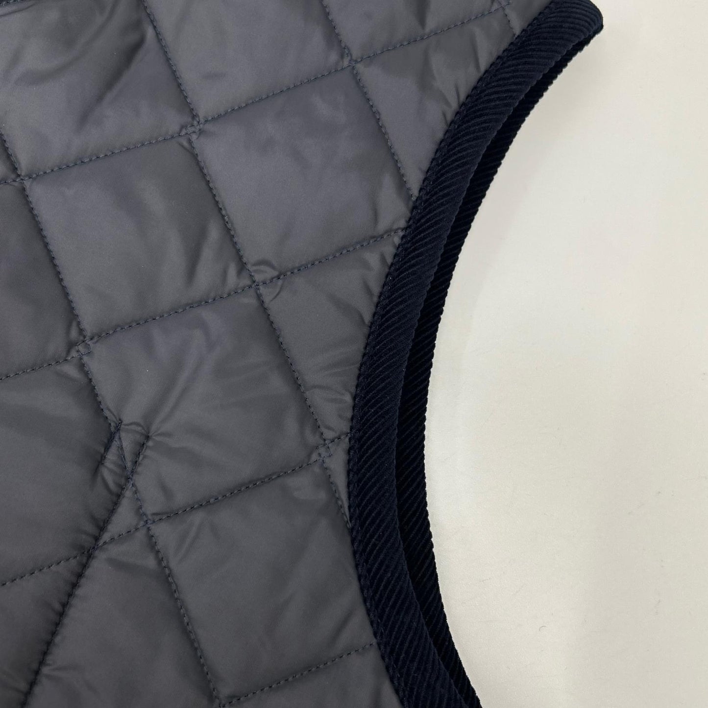 LAVENHAM SLJ2039 Thornham Quilted Vest Navy Size M