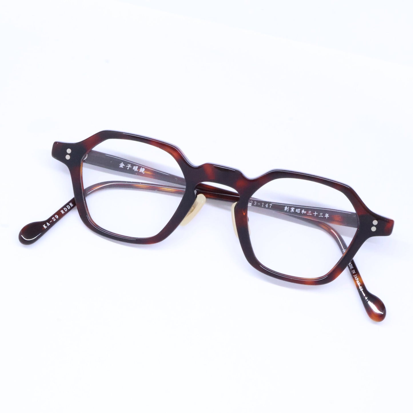 Kaneko Optical KA-29 RDDE Eyewear Brown Size 43X23-147