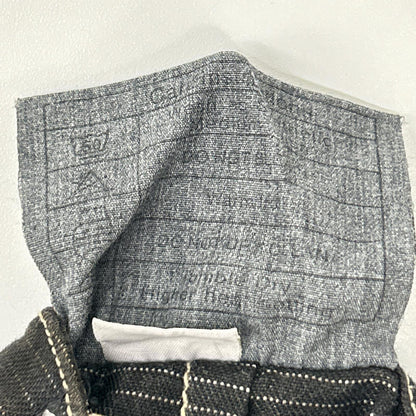 BODYSONG Gray Check Slacks Casual Pants Size 80/92/108