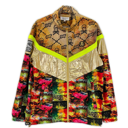 MARK&LONA MLM-3A-AD02 Tricolor Full-Zip Jacket Size 50