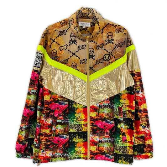MARK&LONA MLM-3A-AD02 Tricolor Full-Zip Jacket Size 50