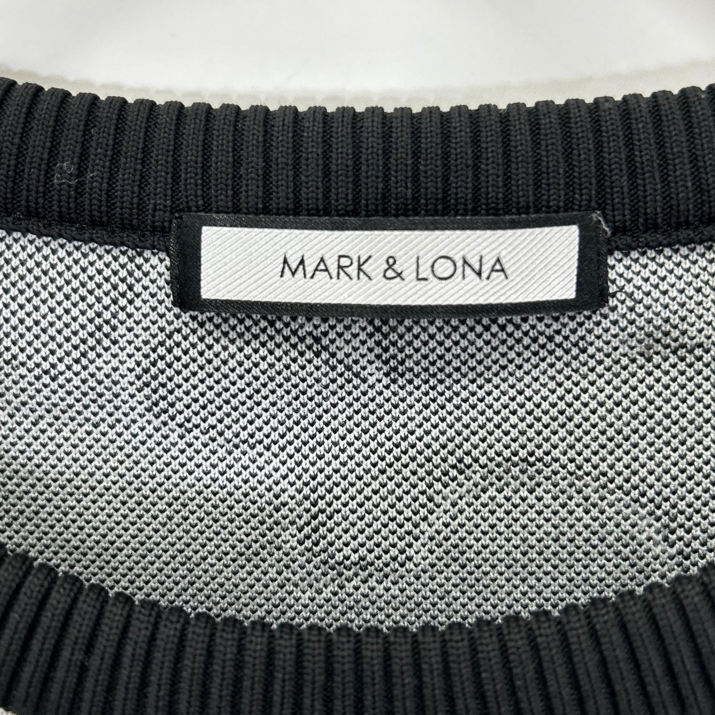 MARK&LONA Affection Tech Crew Knit Camo Tricolor Size 50