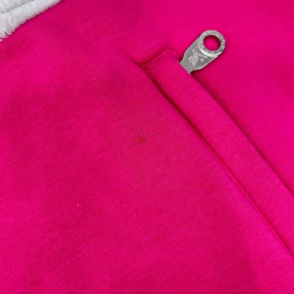 MARK&LONA Altima Fleece Hoodie Pink/Gray Polyester Size 50