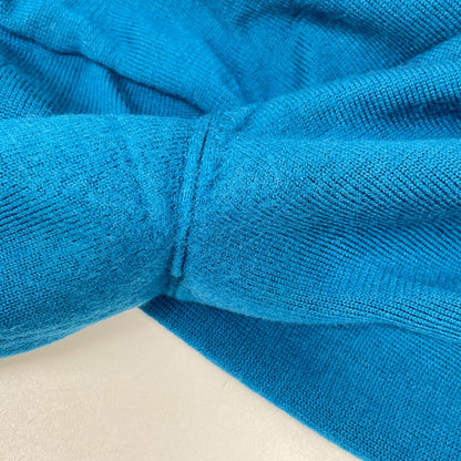 MARK&LONA Tricolor Blue Face Merino V-Neck Sweater Size 50