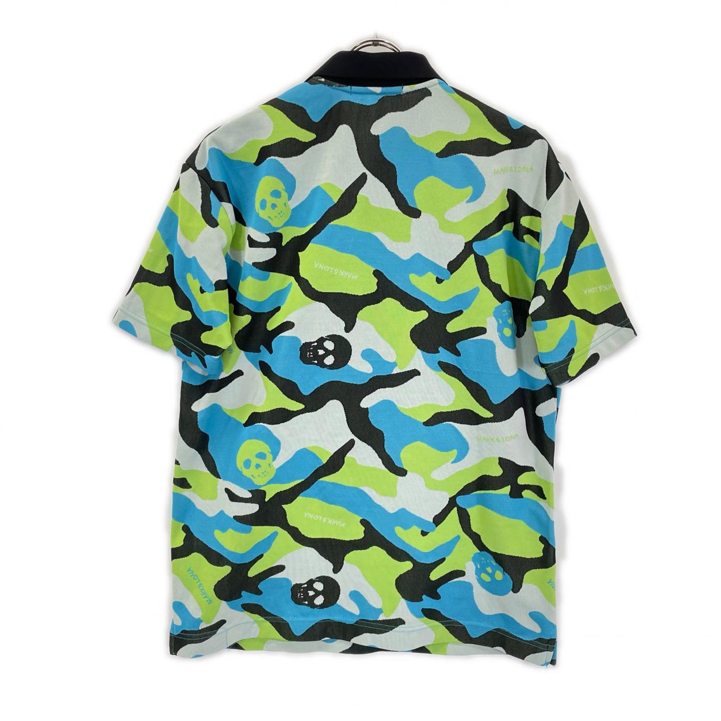 MARK&LONA Gauge Polo Multicolor Camo Short Sleeve Size 48