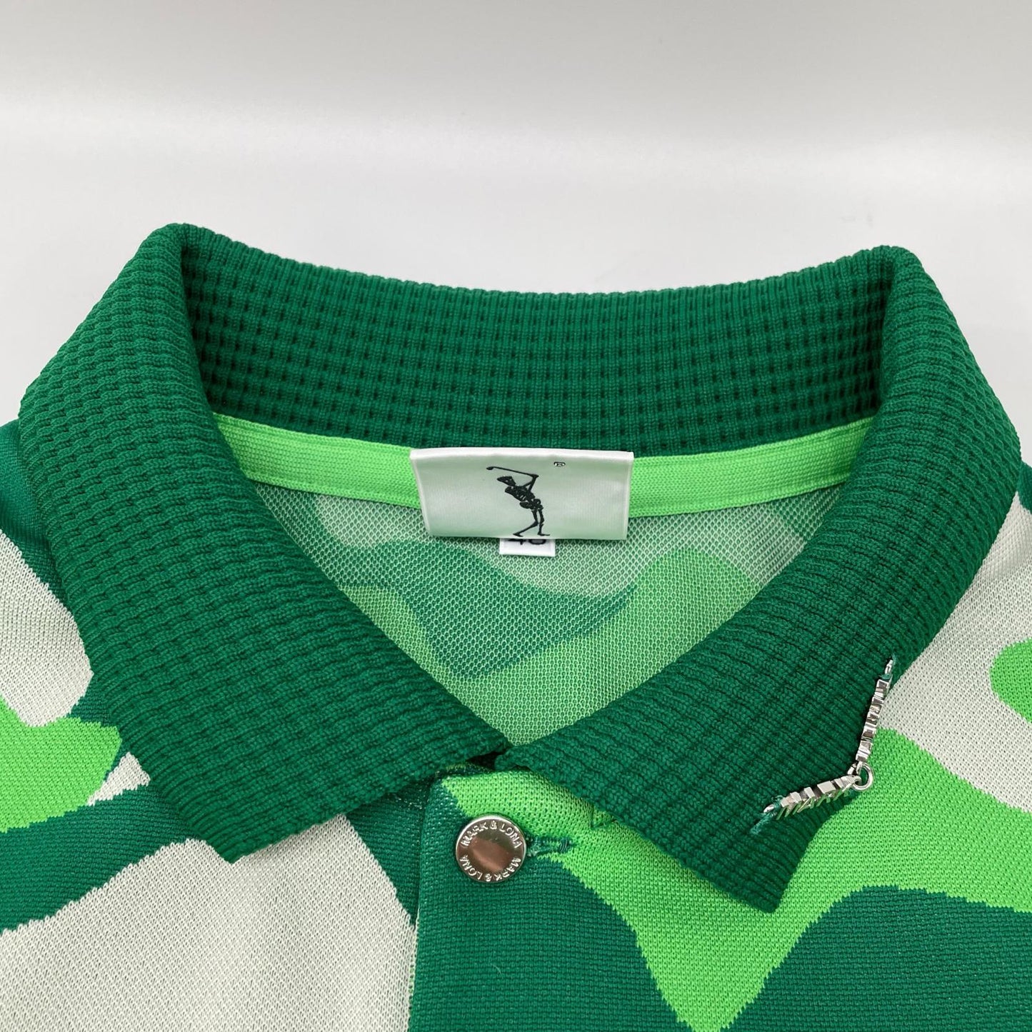 MARK&LONA Gauge Aim Polo Tricolor Green Camo S/S Size 48
