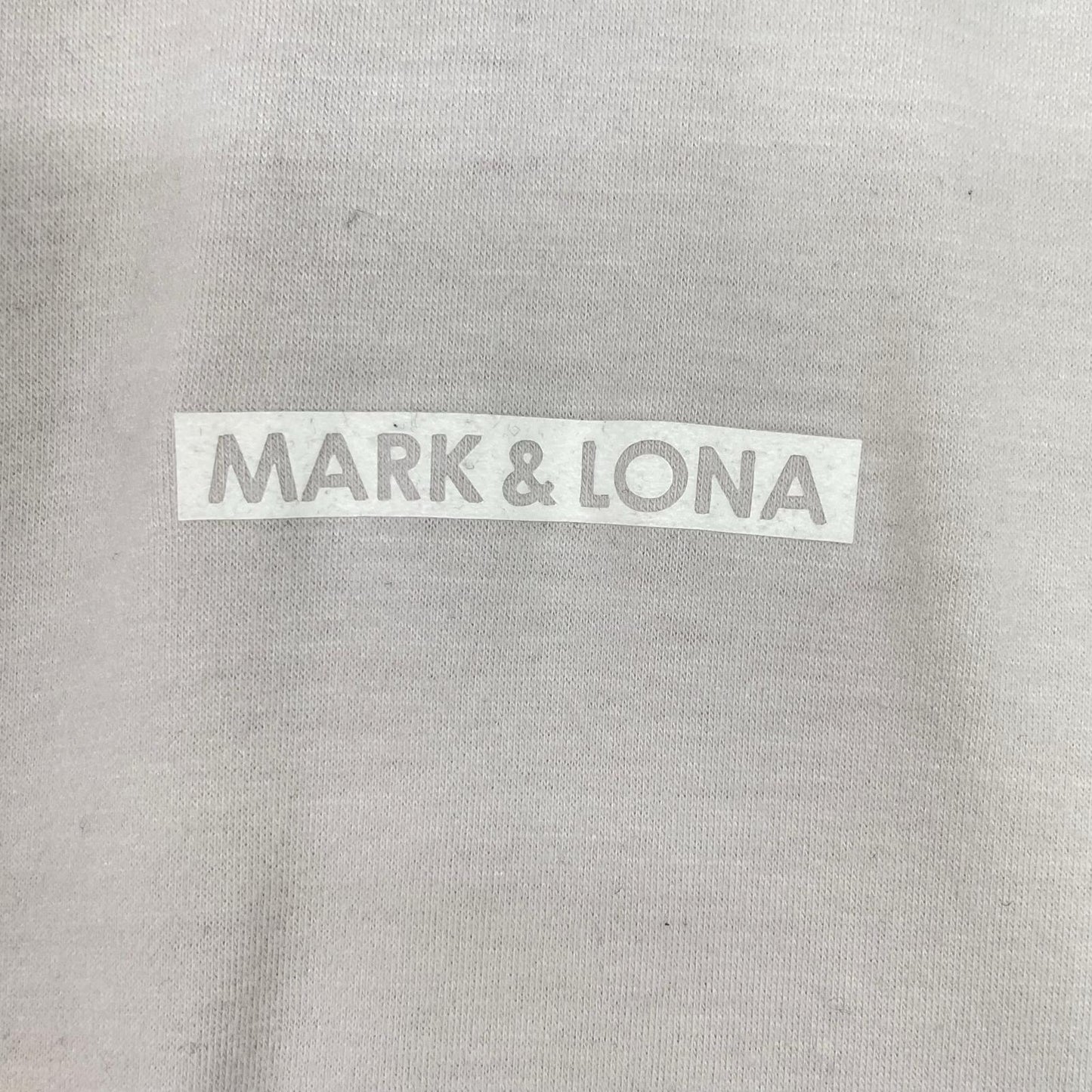 MARK&LONA AWE High Stretch Fleece Mock Shirt Beige Size 50