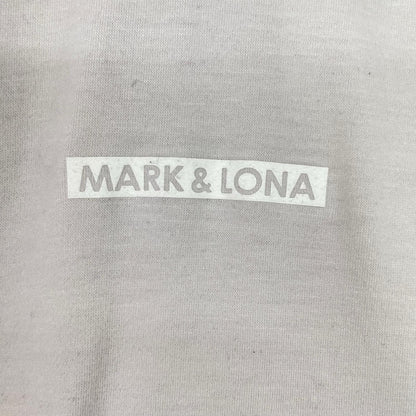 MARK&LONA AWE High Stretch Fleece Mock Shirt Beige Size 50