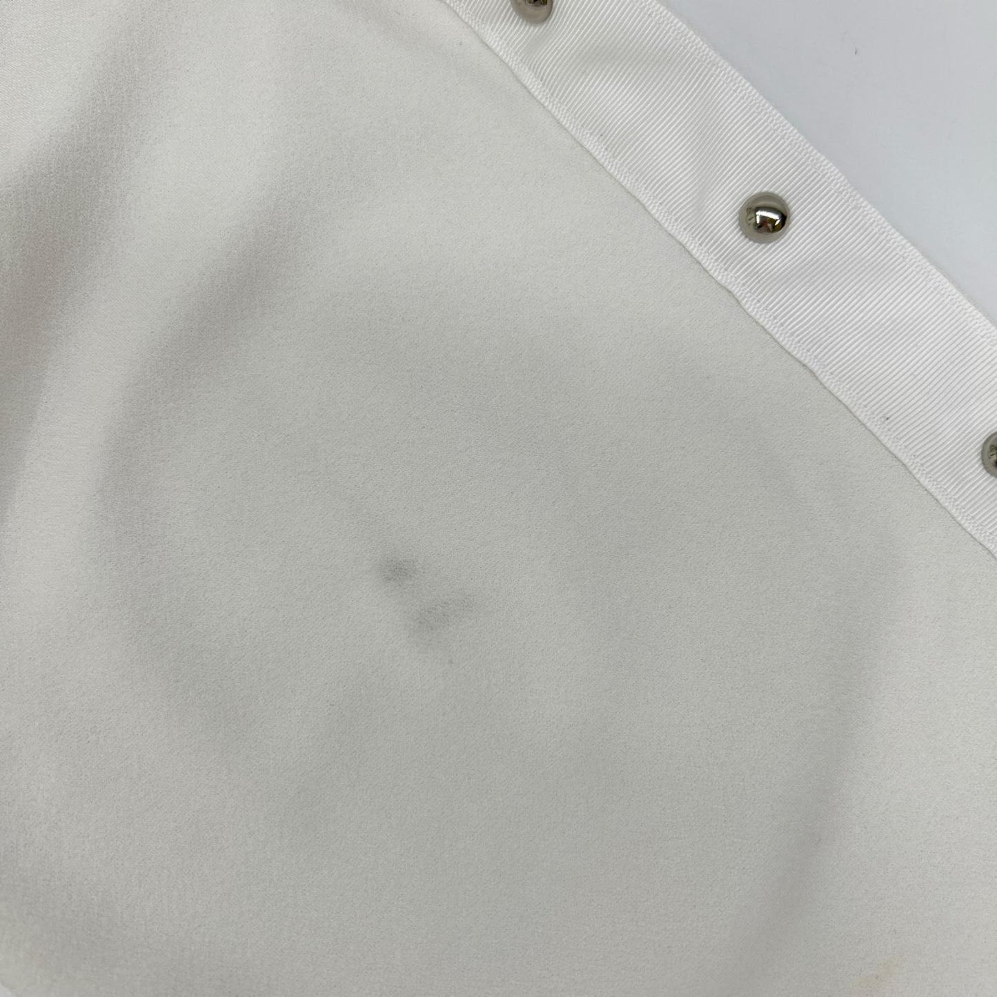 MARK&LONA 23SS Prince Stud Side Studs Pants White Size 48