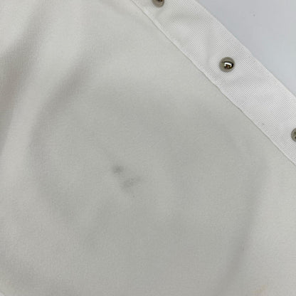 MARK&LONA 23SS Prince Stud Side Studs Pants White Size 48
