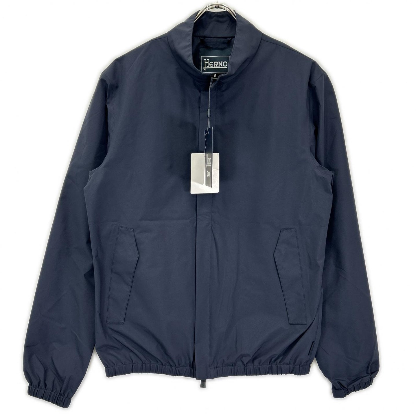 HERNO Laminar GORE-TEX Stand Collar Jacket Navy Size 48