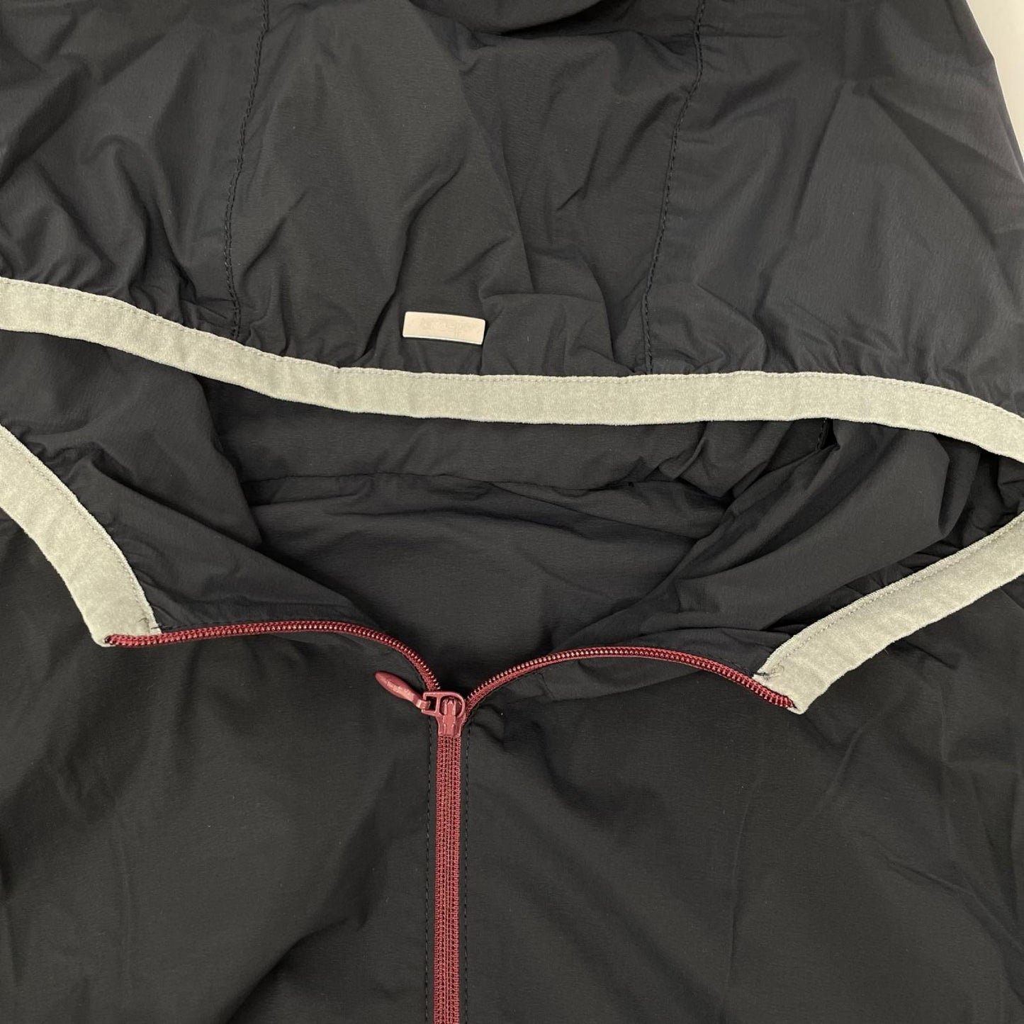 HERNO AIR-TECH Nylon Zip Hoodie Jacket Navy Size 48