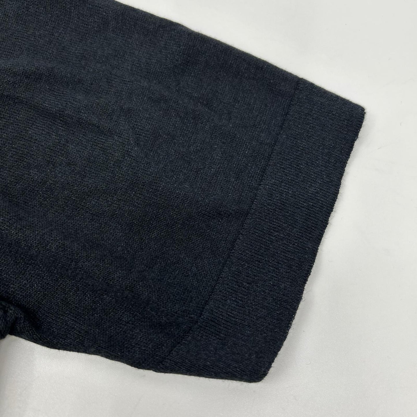 FILIPPO DE LAURENTIIS Linen Cotton Knit Black Size 48