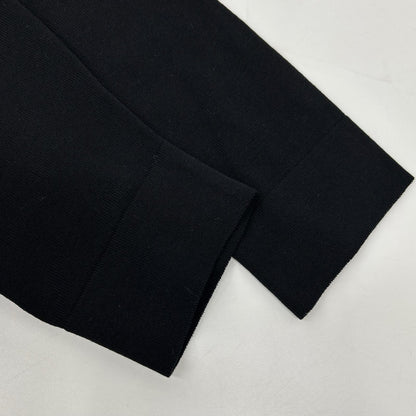 FILIPPO DE LAURENTIIS Cotton W-Zip Jacket Black Size 48