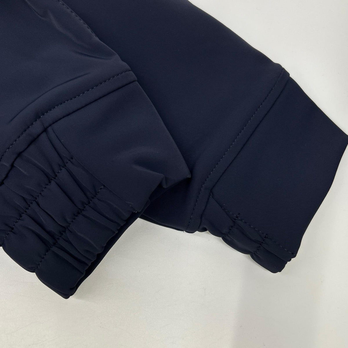 ARCHIVIO Poly Fleece-Docking Zip Hoodie Navy Jacket Size 48