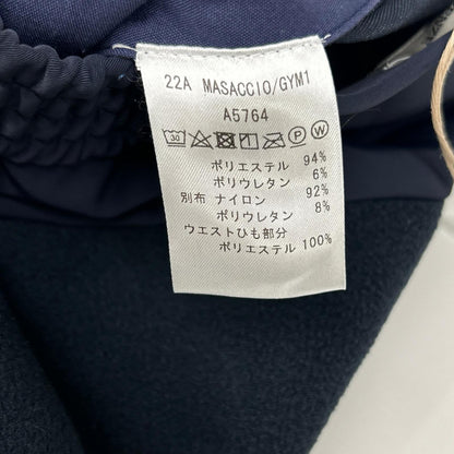 ARCHIVIO Polyester Fleece-Docking Center Pants Navy Size 48