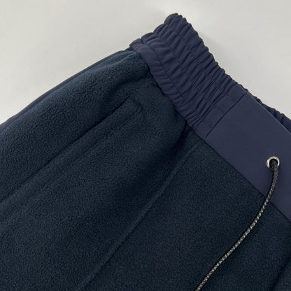 ARCHIVIO Polyester Fleece-Docking Center Pants Navy Size 48