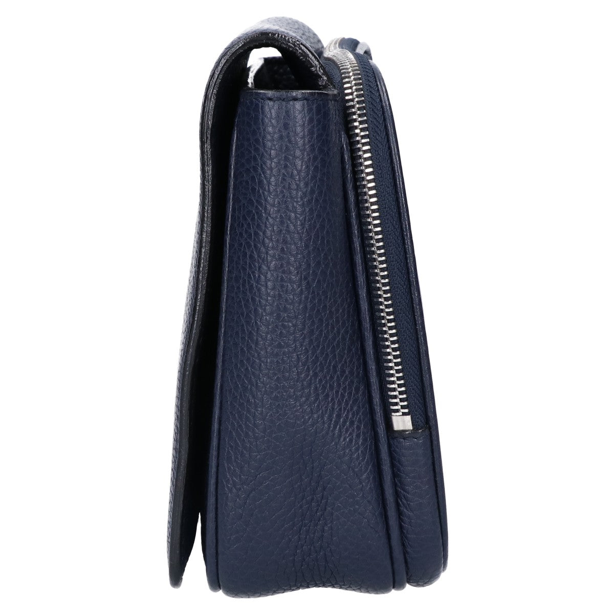 BALLY STEON Embossed Grain Leather Bag Navy Size ONE SIZE