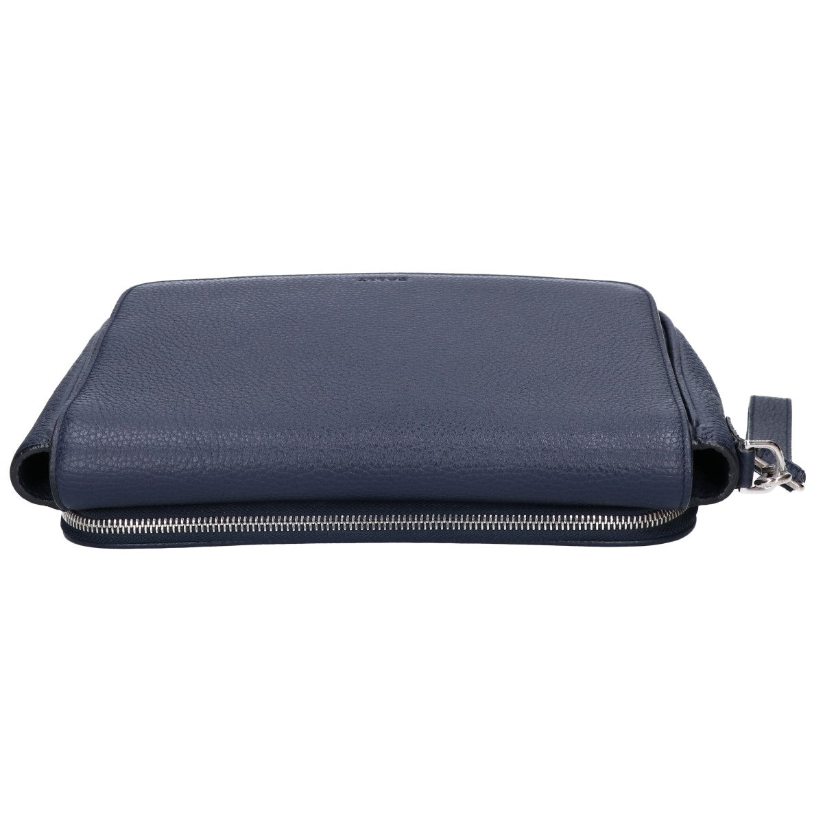 BALLY STEON Embossed Grain Leather Bag Navy Size ONE SIZE