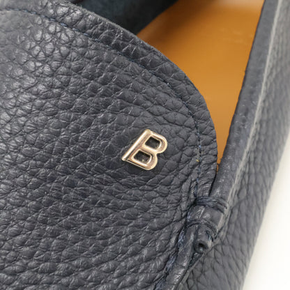 BALLY WANDER Grained Leather Driving Shoes Sneakers Size EU7 US8