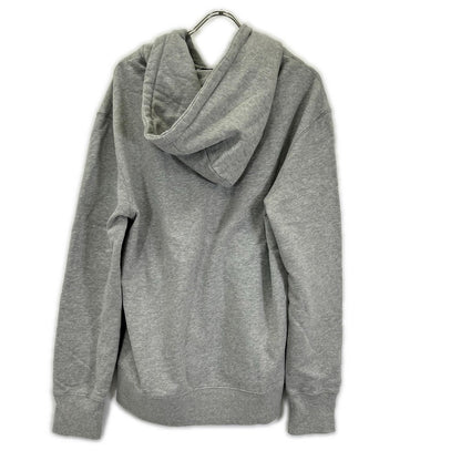 MAISON KITSUNE Chillax Fox Cotton Zip-Up Hoodie Gray Size XL