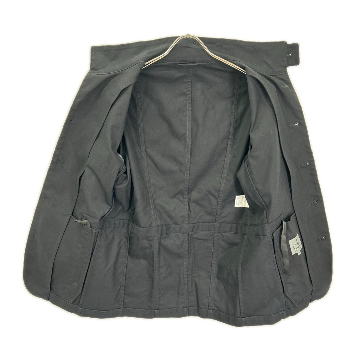 CalvinKlein Black Stand Collar Jacket Size M