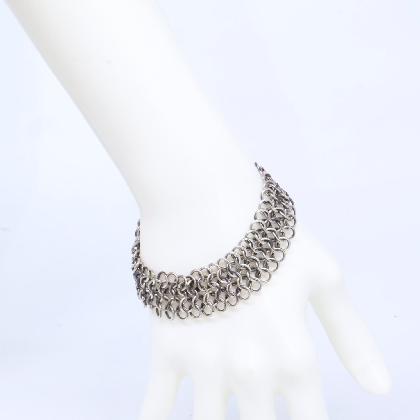 amp japan 925 Hauberk Bracelet Silver Size ONE SIZE