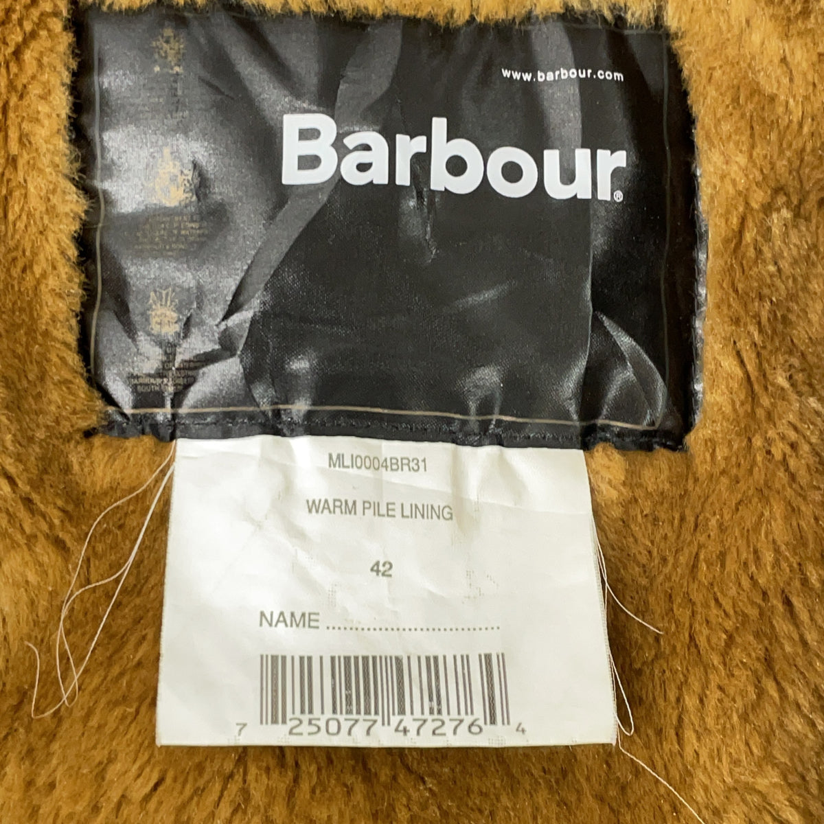 Barbour Classic Beaufort 3 Warrants Jacket Khaki Size 42