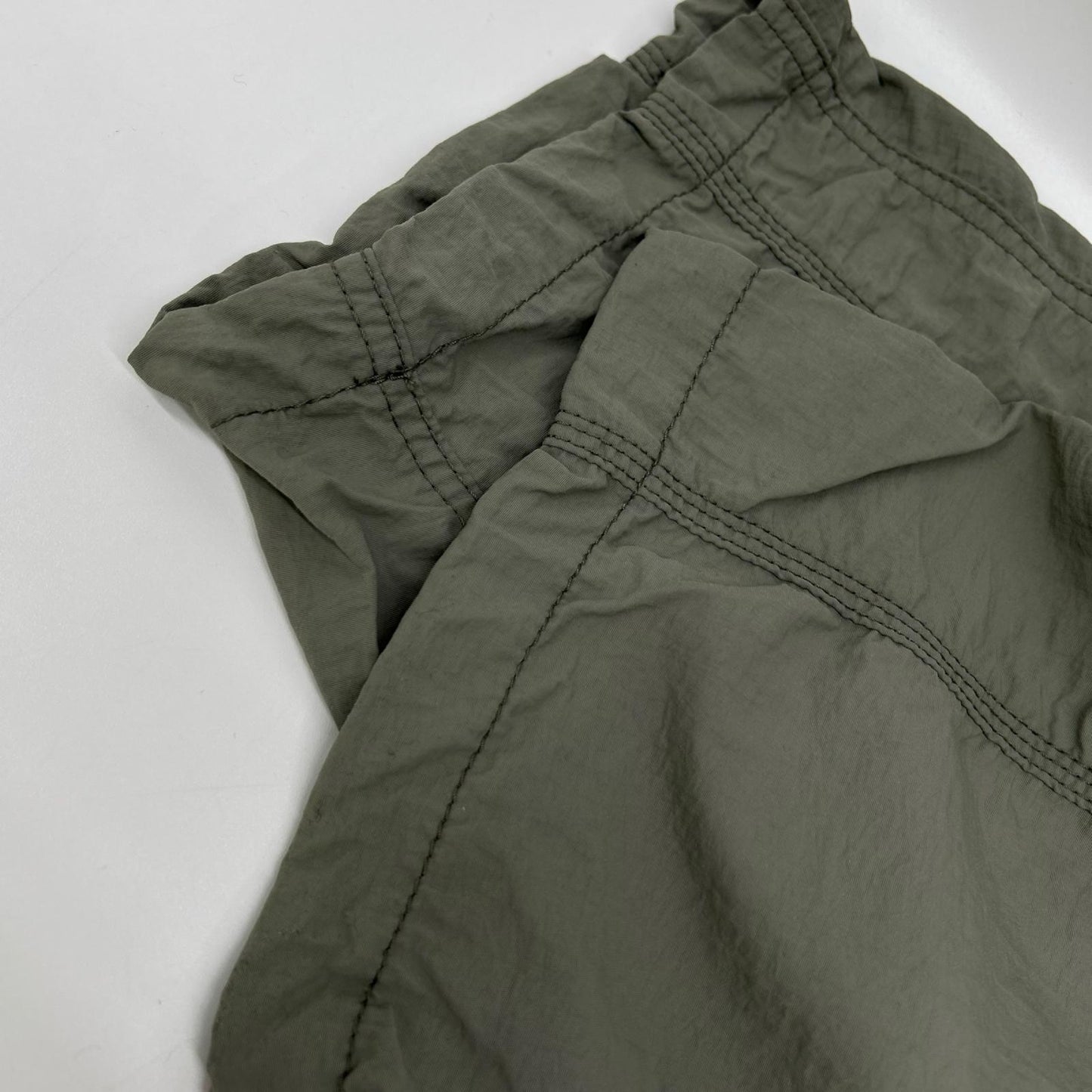 NANGA x H.A.K.U Khaki Mesh Pocket BIKU TROUSERS Size S