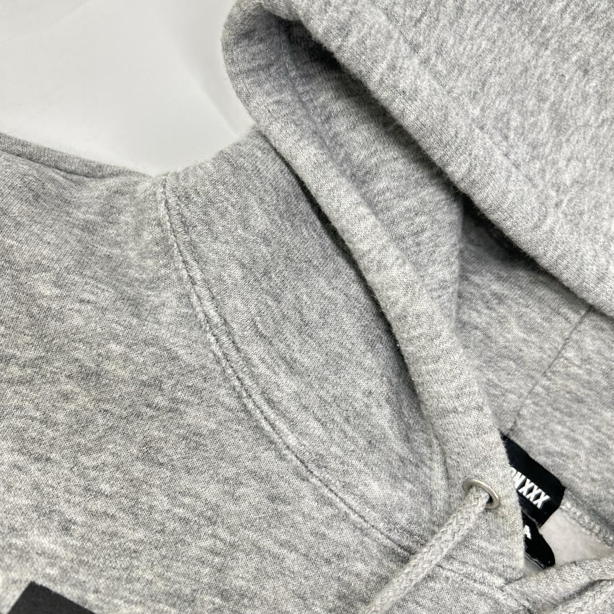 GOD SELECTION XXX ×WIND AND SEA Mosaic Logo Gray Hoodie Size M