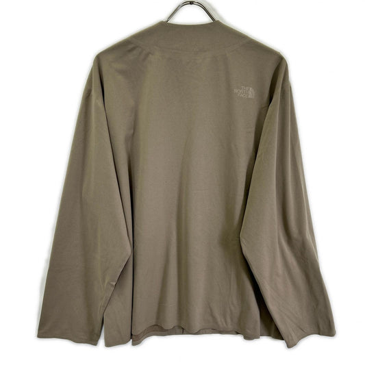 THE NORTH FACE 25' NT12560 Beige Snap Tech Cardigan Size L