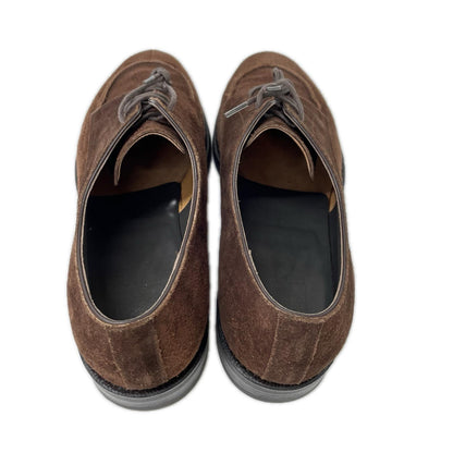 KENZO R2021 Suede U-Tip Sneakers Dark Brown Size 7