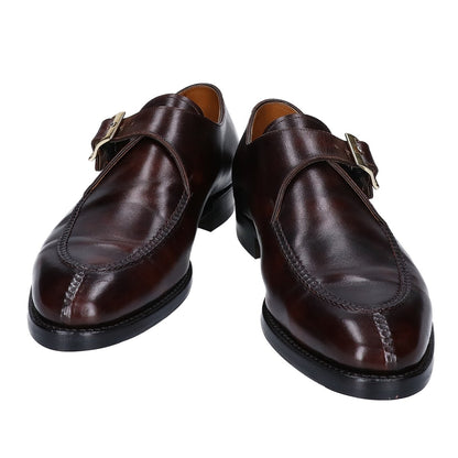 Sanyo Yamacho Zempachiro Radica Leather Strap Brown Shoes Size 7.5