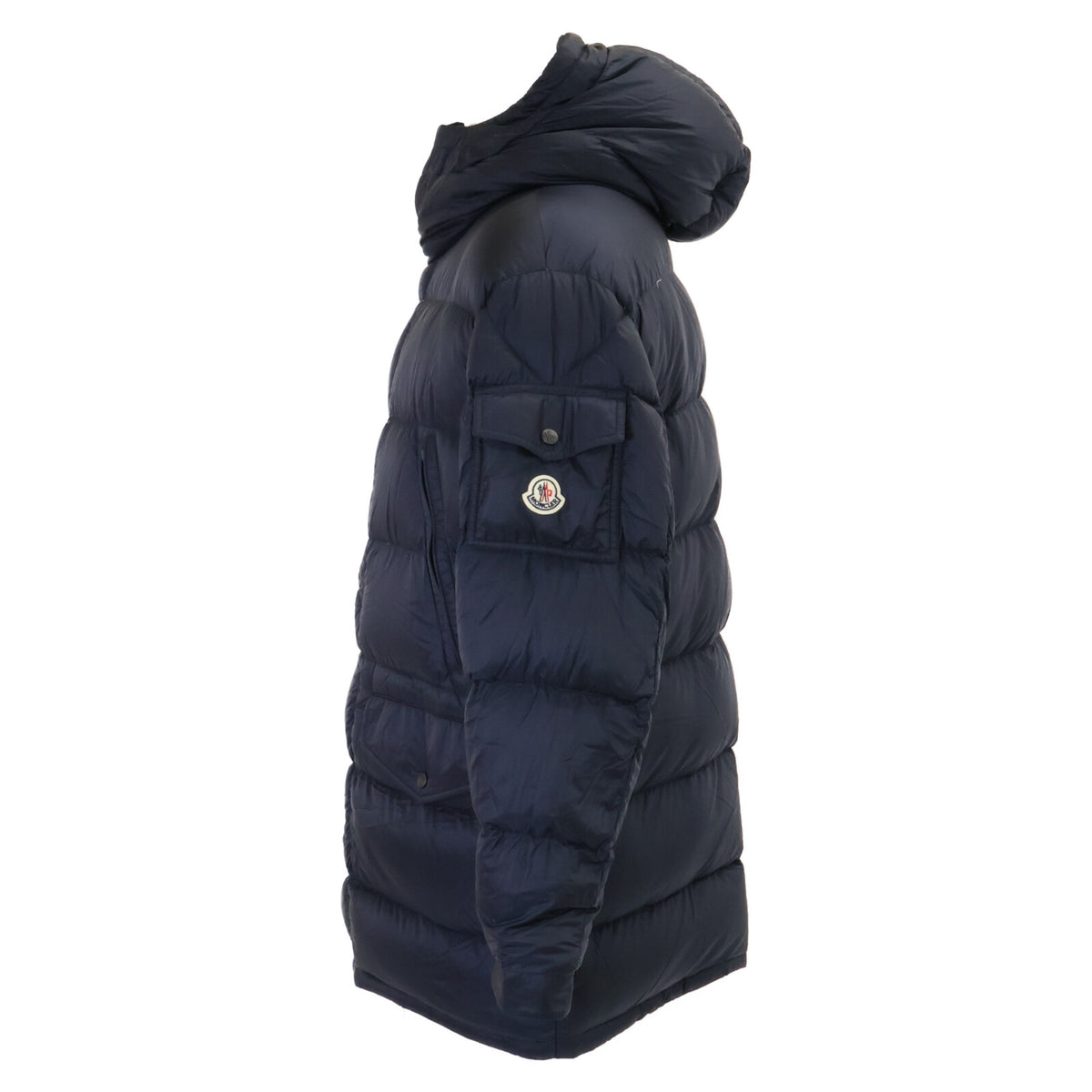 MONCLER PREFOUNS Reversible Hooded Down Jacket Navy Size 2