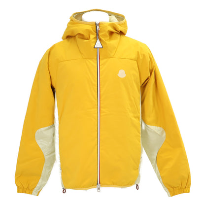 MONCLER Dalgopol Mixed Hooded Down Jacket Yellow Size 2