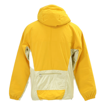 MONCLER Dalgopol Mixed Hooded Down Jacket Yellow Size 2