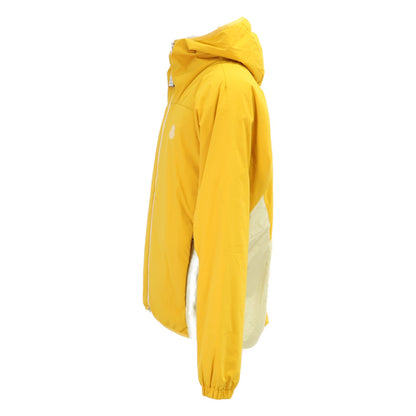 MONCLER Dalgopol Mixed Hooded Down Jacket Yellow Size 2