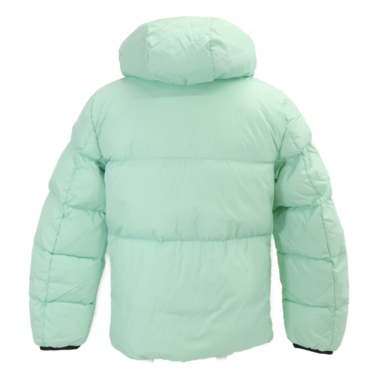 MONCLER Montclar Mint Green Hooded Down Coat Size 1