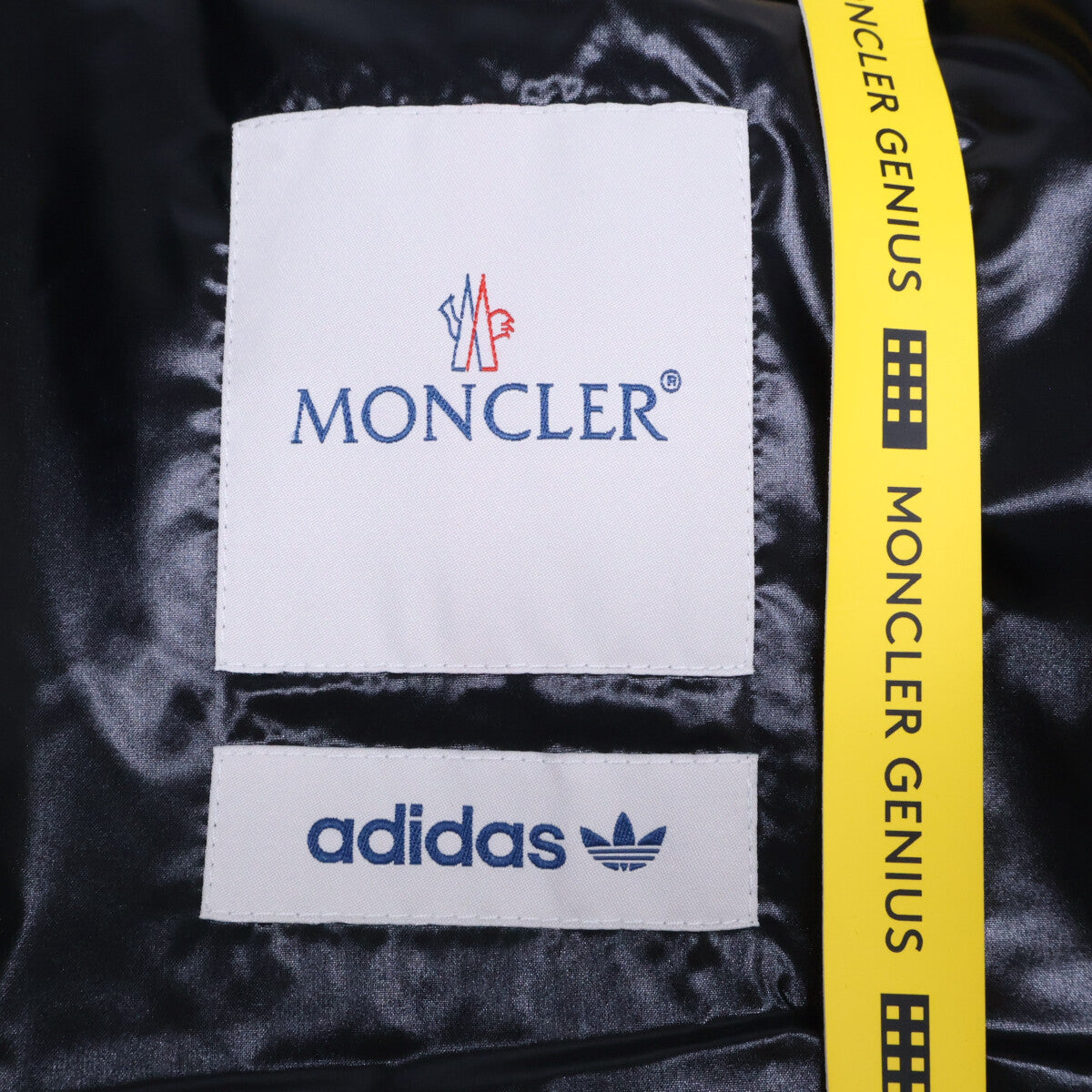 MONCLER Genius 3 x Adidas BOZON 3-Stripe Down Vest Size 1