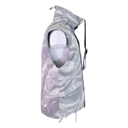 MONCLER HYKE VANIL GORE-TEX Brush Camo Down Vest Size 1