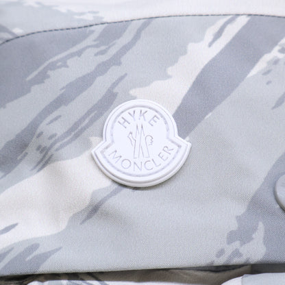 MONCLER HYKE VANIL GORE-TEX Brush Camo Down Vest Size 1