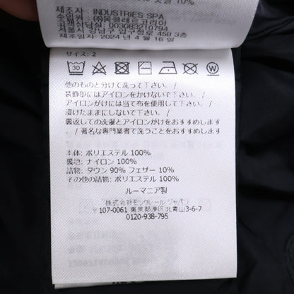 MONCLER 24' Grenoble Hooded Down Vest Black Size 2