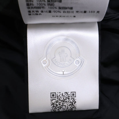 MONCLER 24' Grenoble Hooded Down Vest Black Size 2