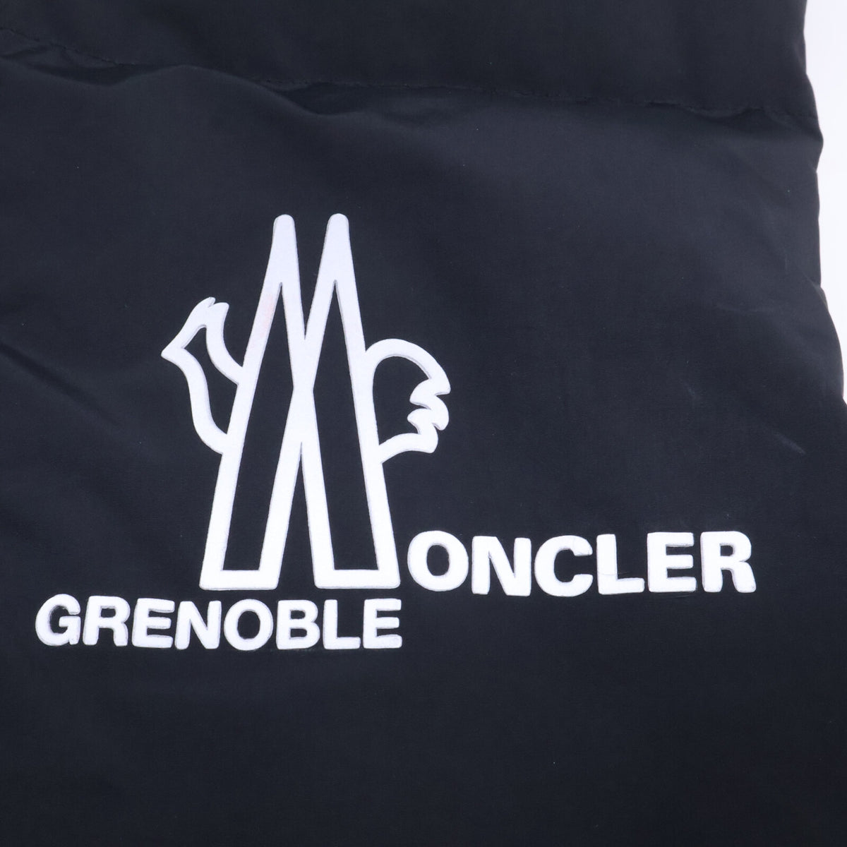 MONCLER 24' Grenoble Hooded Down Vest Black Size 2
