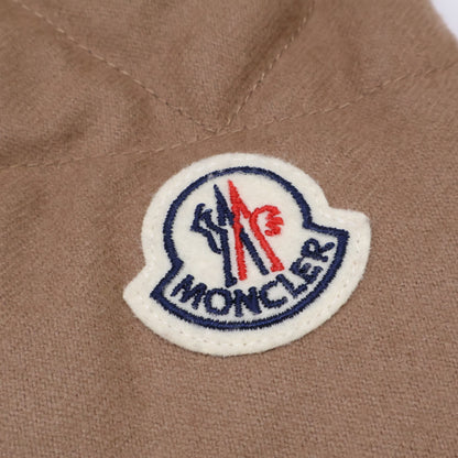 MONCLER VABB Wool Hooded Down Jacket Brown Size 3