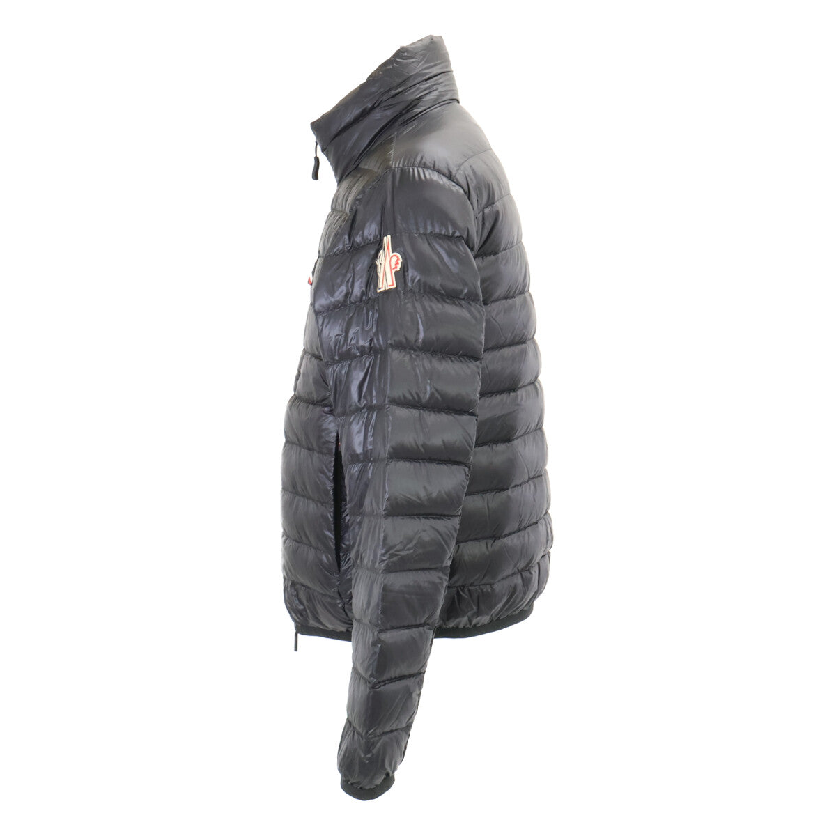 MONCLER Grenoble HERS Ripstop Ski Down Jacket Black Size 2