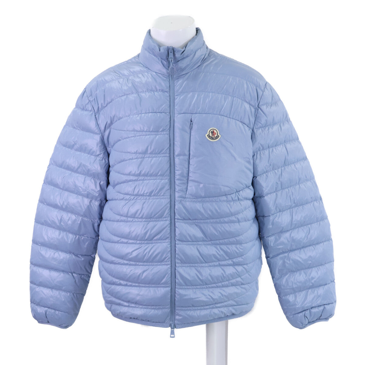 MONCLER LEVECHE Light Down Jacket Blue Size 3