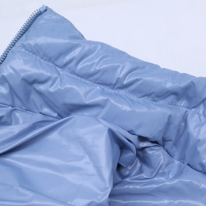 MONCLER LEVECHE Light Down Jacket Blue Size 3