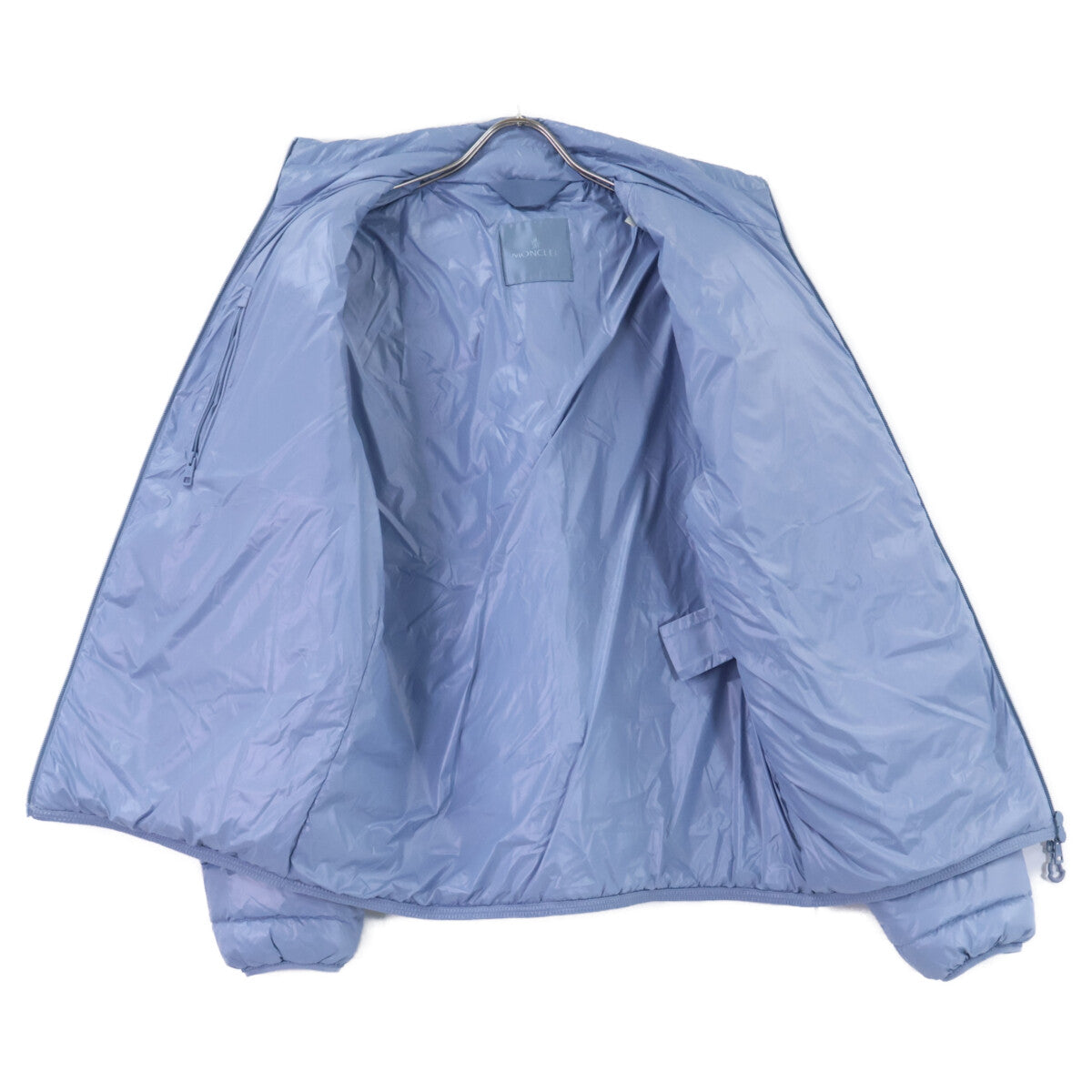 MONCLER LEVECHE Light Down Jacket Blue Size 3